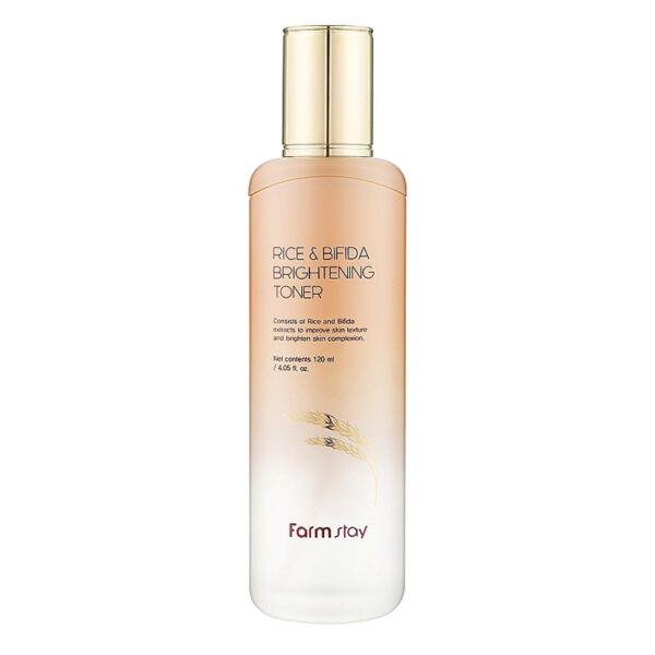 Farmstay Rice & Bifida Brightening Toner 120ml